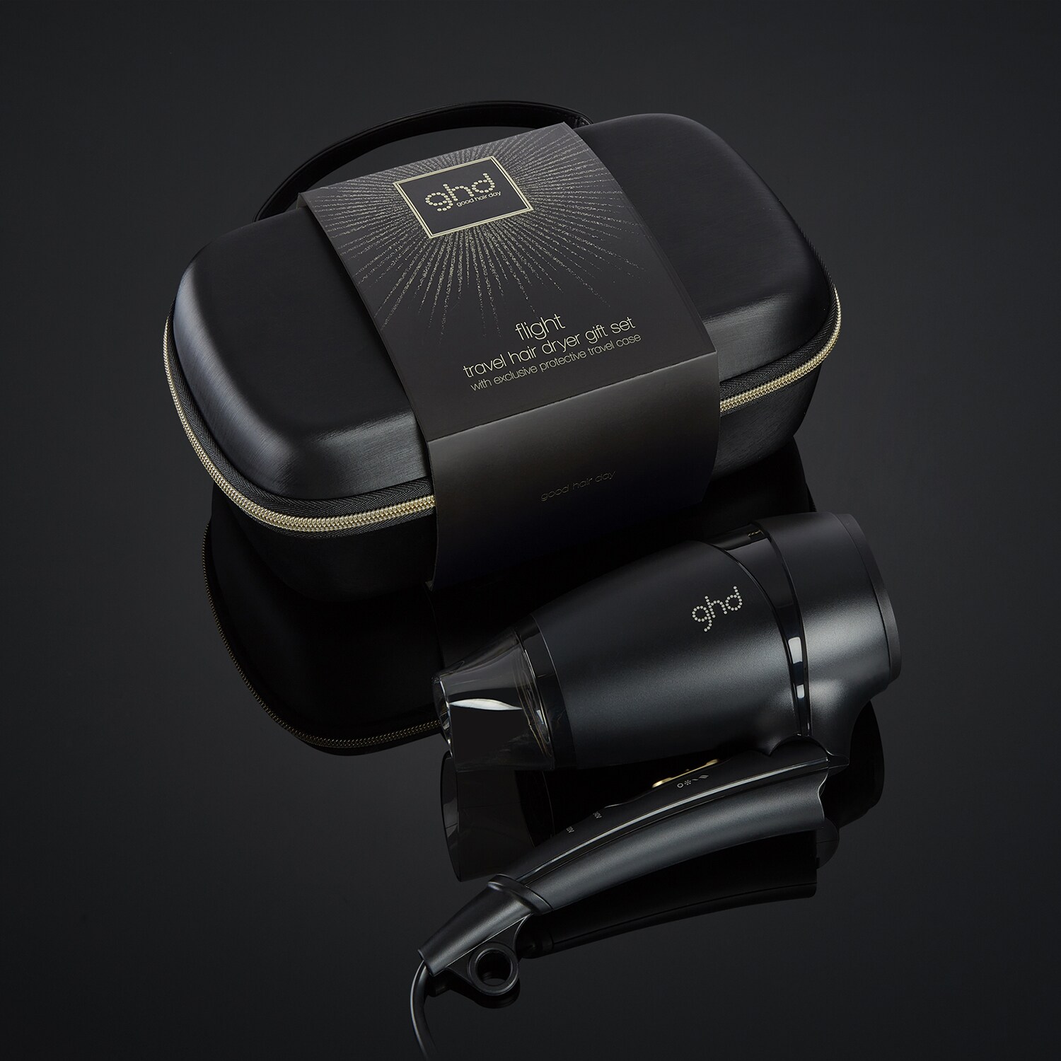 secador de viaje ghd edición Navidad