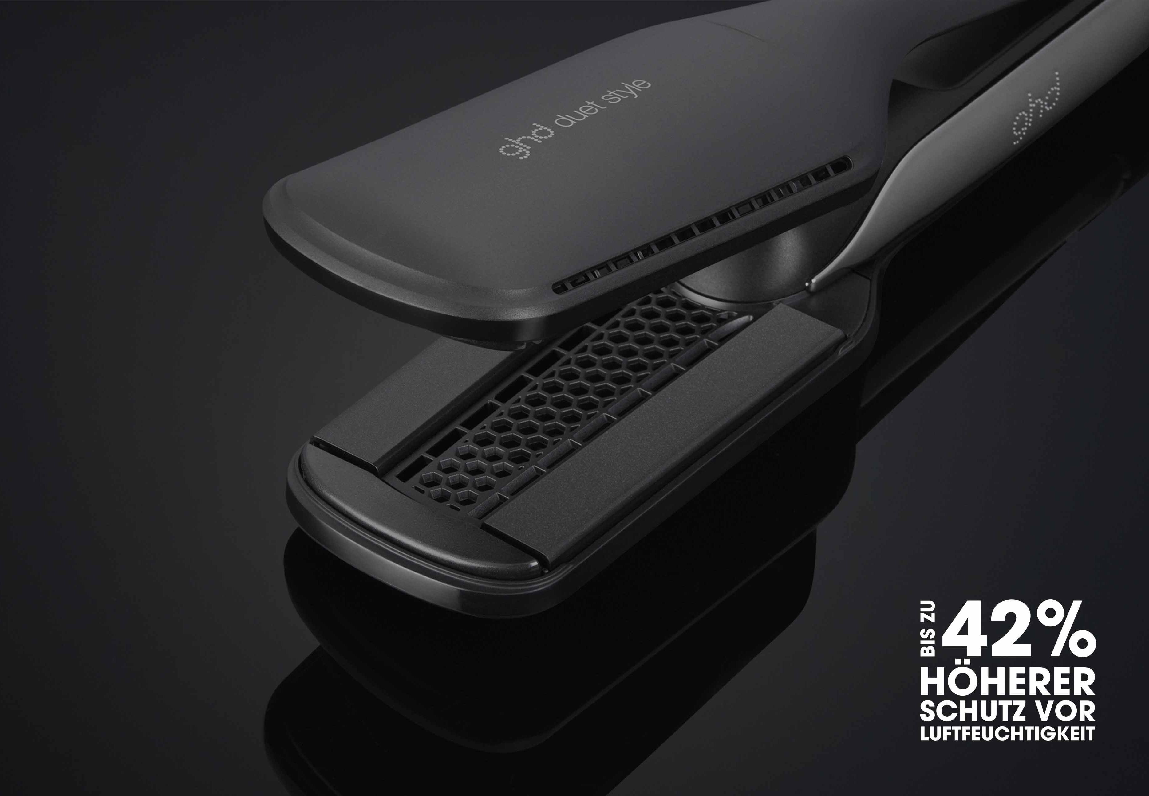 ghd-Stylingkammer des schwarzen ghd duet style