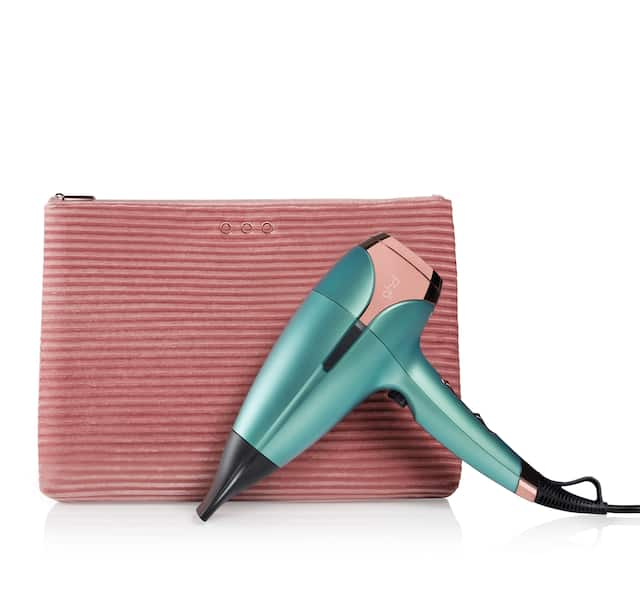 ghd helios® limited edition gavesett – hårføner i forførende jade 