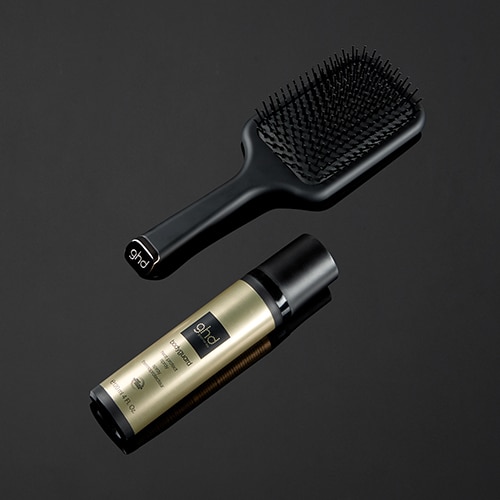 ghd paddle brush und ghd bodyguard Hitzeschutz