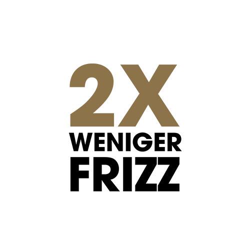 Zweimal weniger Frizz