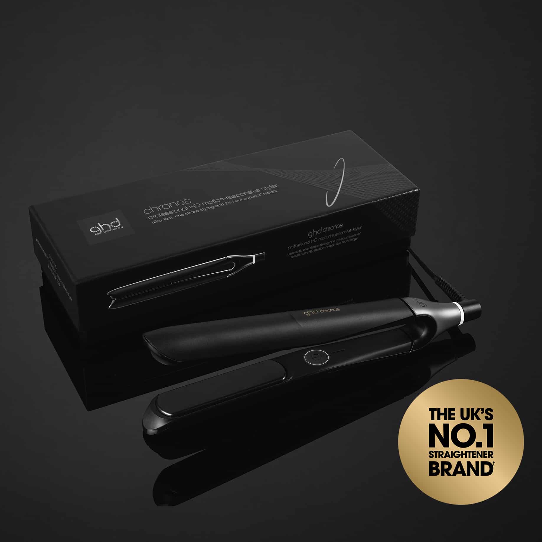 Chronos Max Styler: Professional Hair Straightener Styling Iron