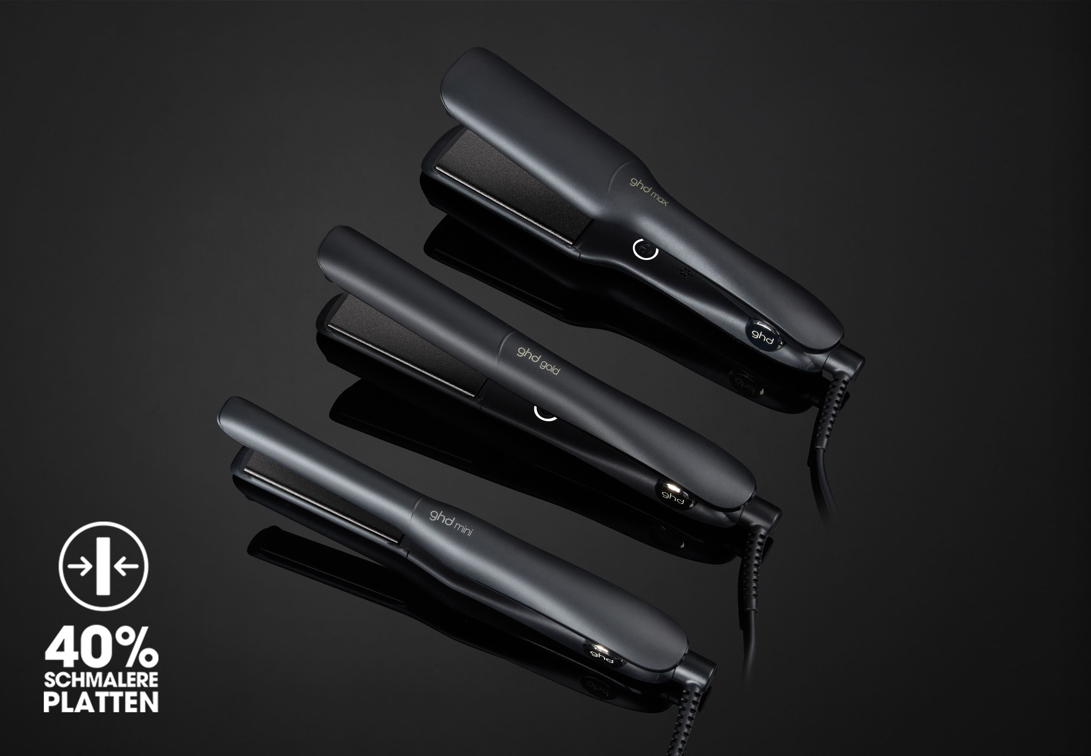 ghd mini Styler mit 40% schmaleren Stylingplatten
