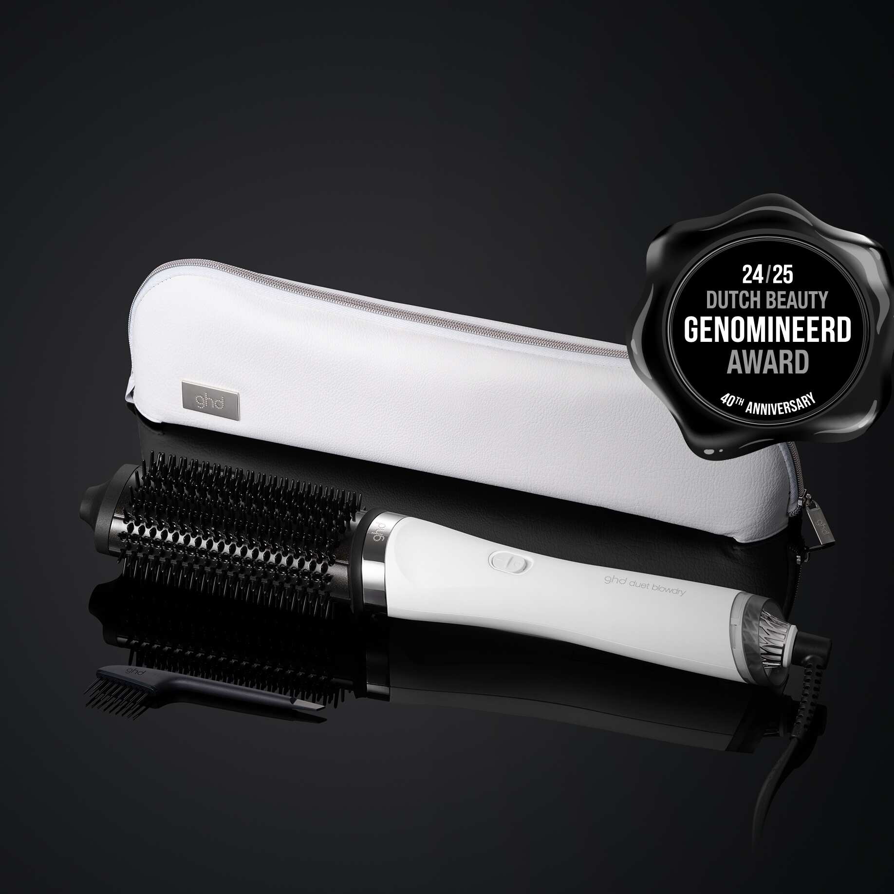 GHD DUET BLOWDRY WIT FÖHNBORSTEL