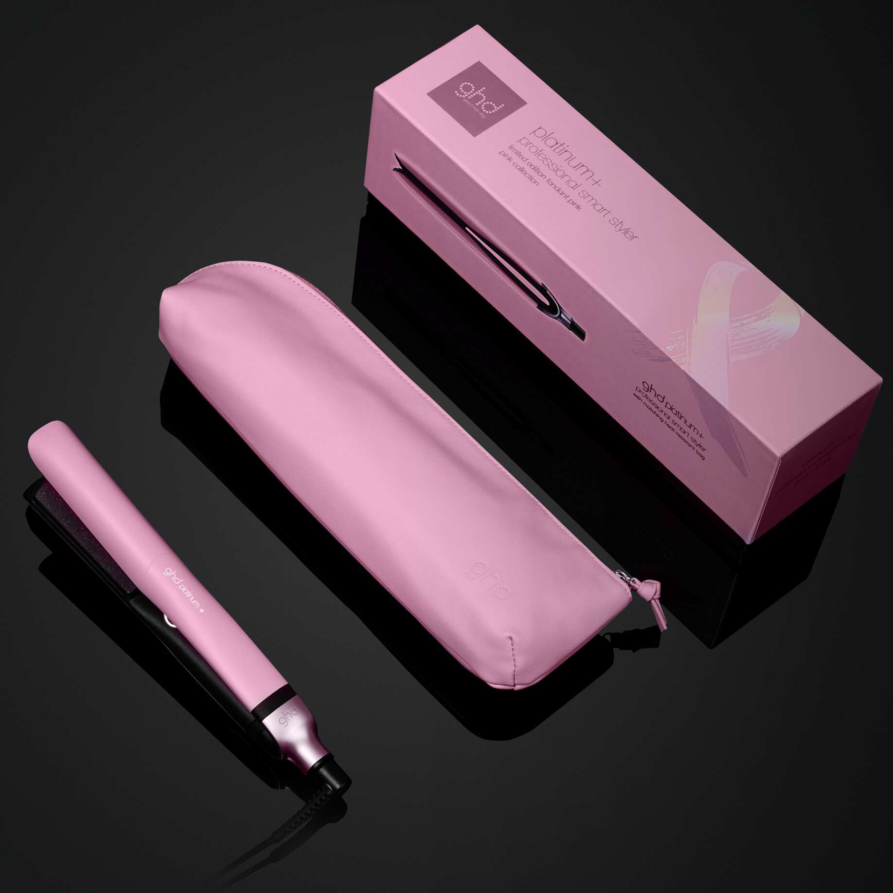 ΝΕΑ GHD PLATINUM+ STYLER ΜΑΛΛΙΩΝ ΣΕ ΡΟΖ ΦΟΝΤΑΝ