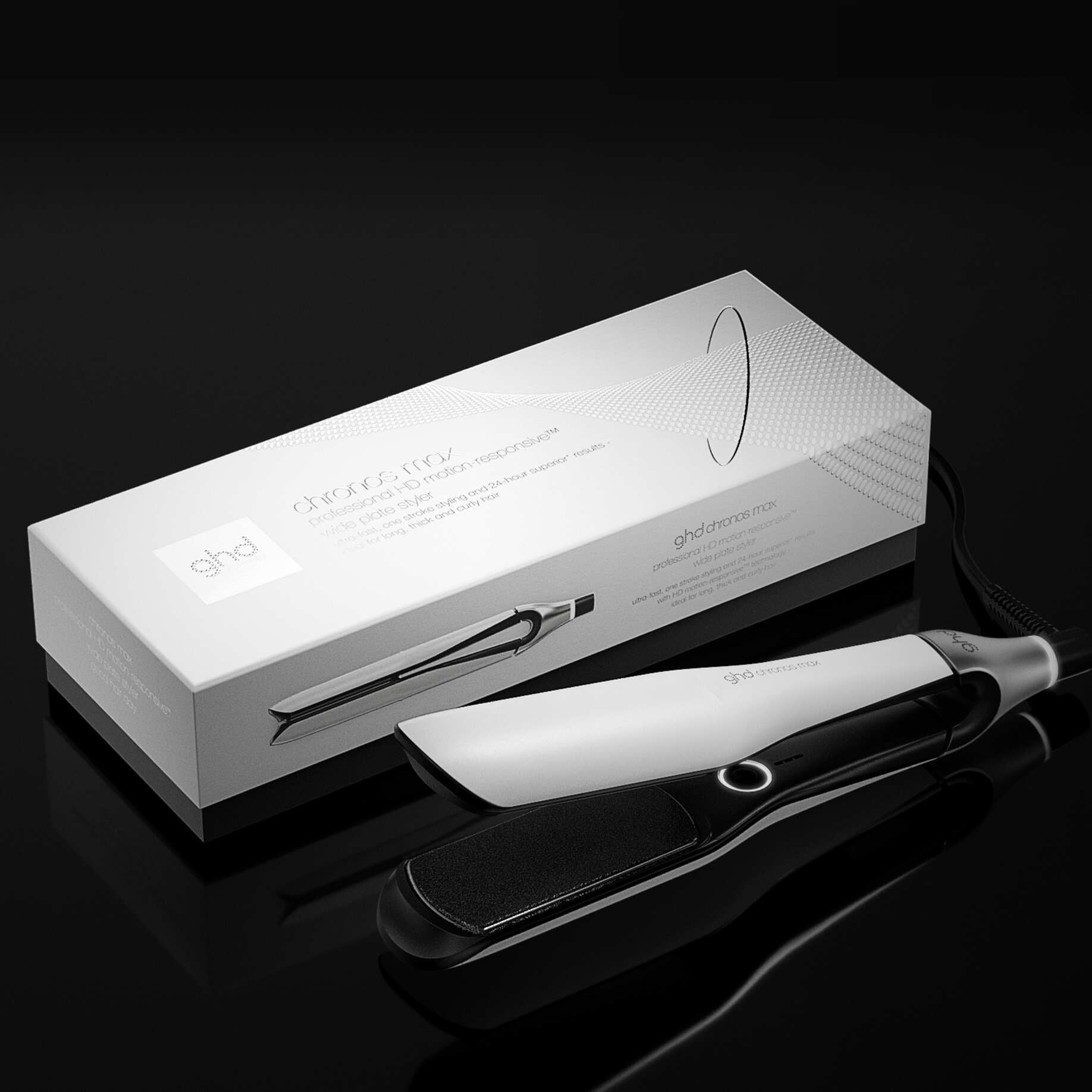 ΝΕΟ GHD CHRONOS MAX  - Η ΚΑΛΥΤΕΡΗ ΠΡΕΣΑ ΜΕ ΦΑΡΔΥΤΕΡΕΣ ΠΛΑΚΕΣ ΣΕ ΛΕΥΚΟ ΧΡΩΜΑ