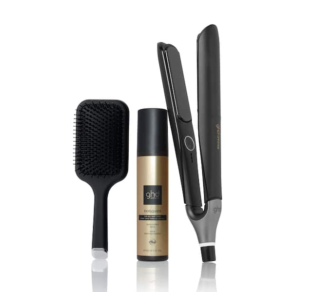 GHD CHRONOS SET COMPLETO - PIASTRA PER CAPELLI GHD CHRONOS & GHD BODYGUARD & GHD PADDLE BRUSH