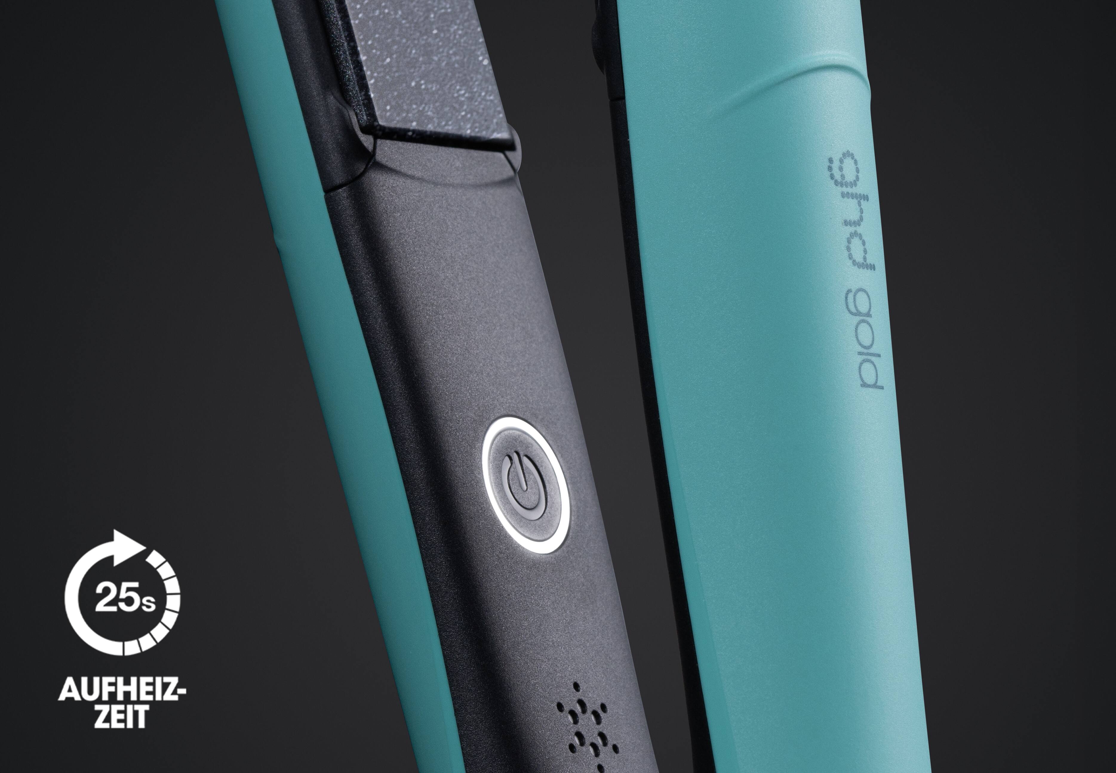 ghd gold Glätteisen in 25 Sekunden aufgeheizt