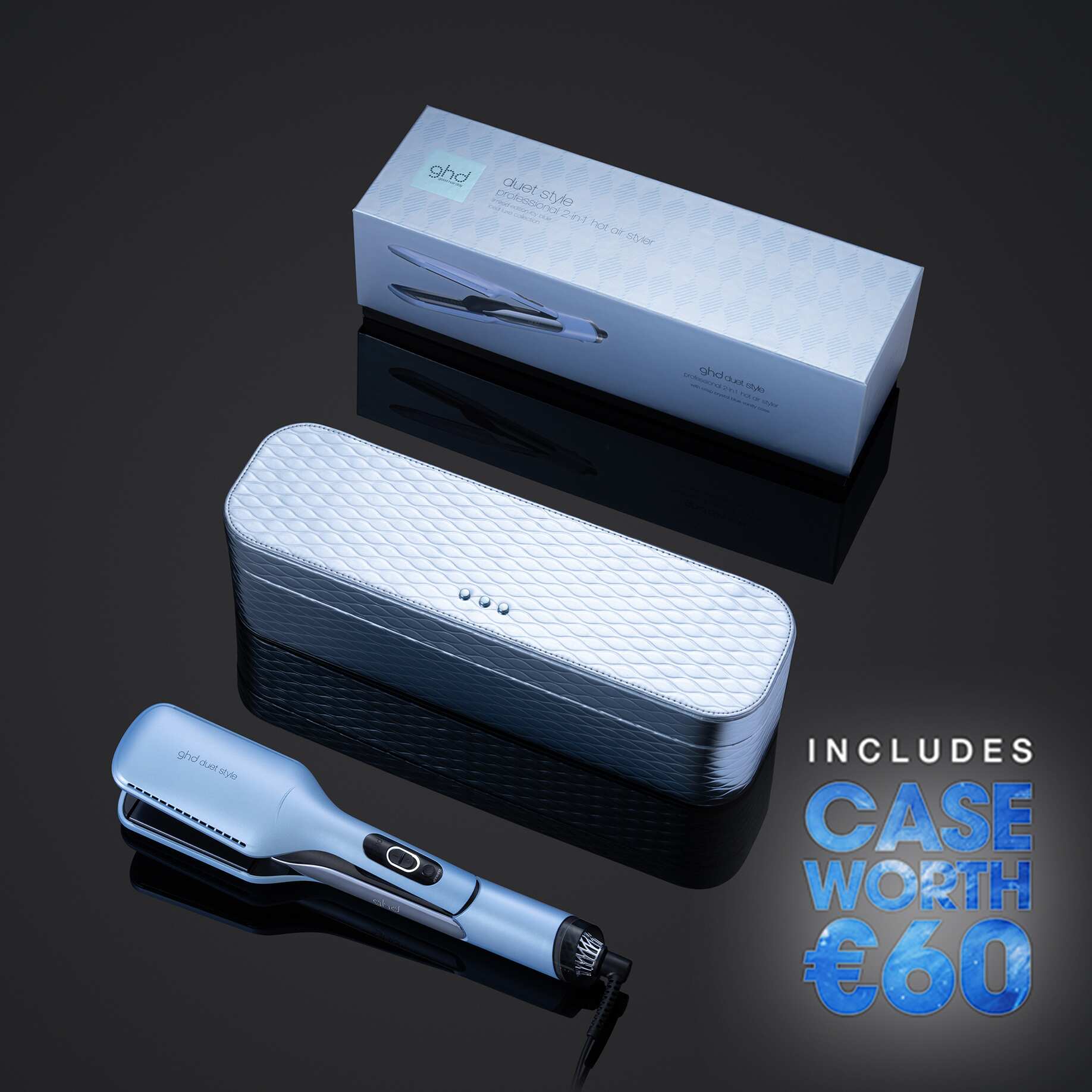 ΝΕΟ STYLER ΘΕΡΜΟΥ ΑΕΡΑ GHD DUET 2-ΣΕ-1 ΣΕ ΠΑΓΩΜΕΝΟ ΓΑΛΑΖΙΟ