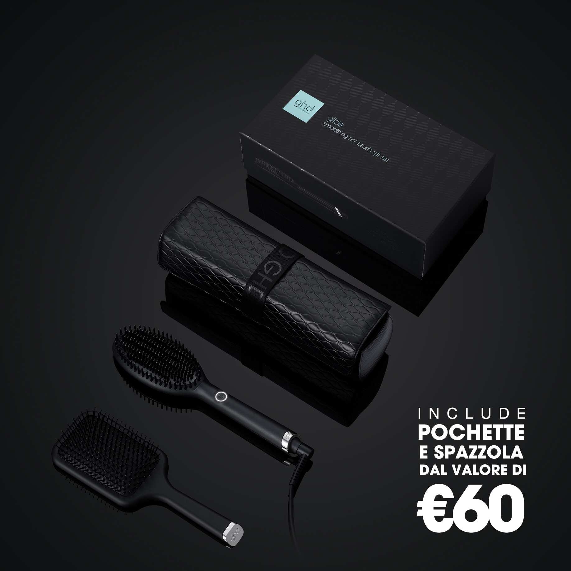 GHD GLIDE - SPAZZOLA LISCIANTE GIFT SET REGALO