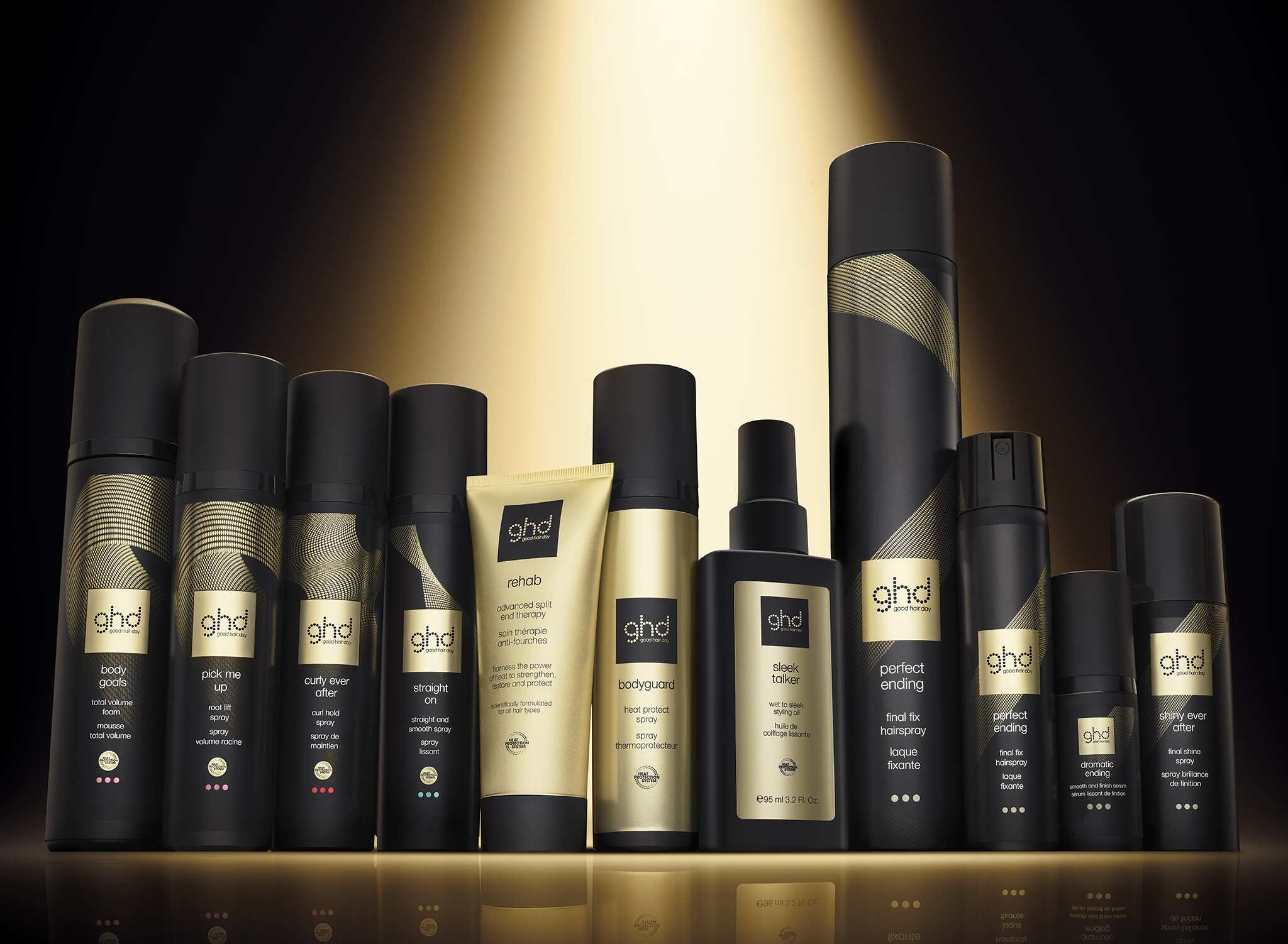 valikoima ghd hiusten muotoilutuotteet