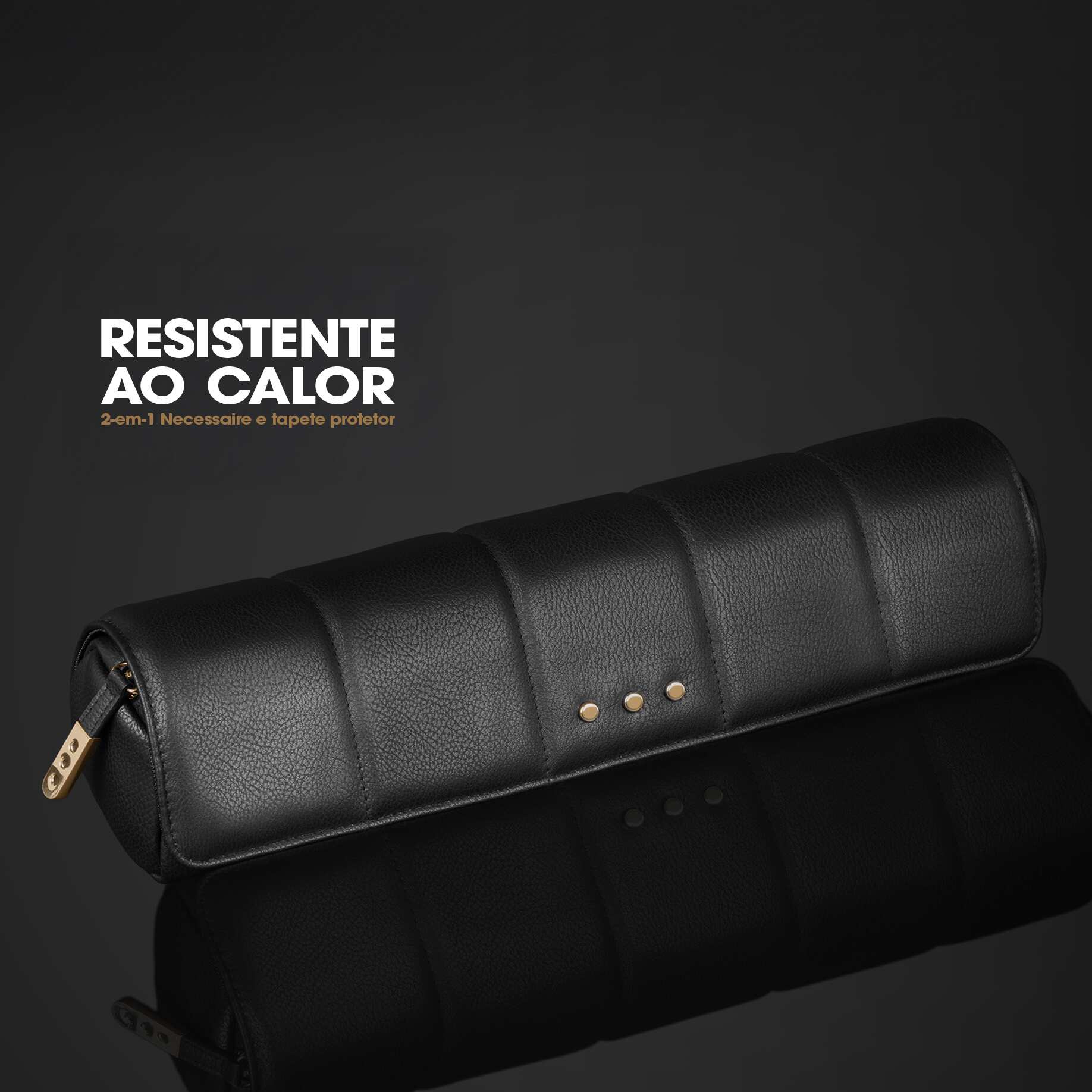 Necessaire térmico ghd 2-em-1 para escovas elétricas