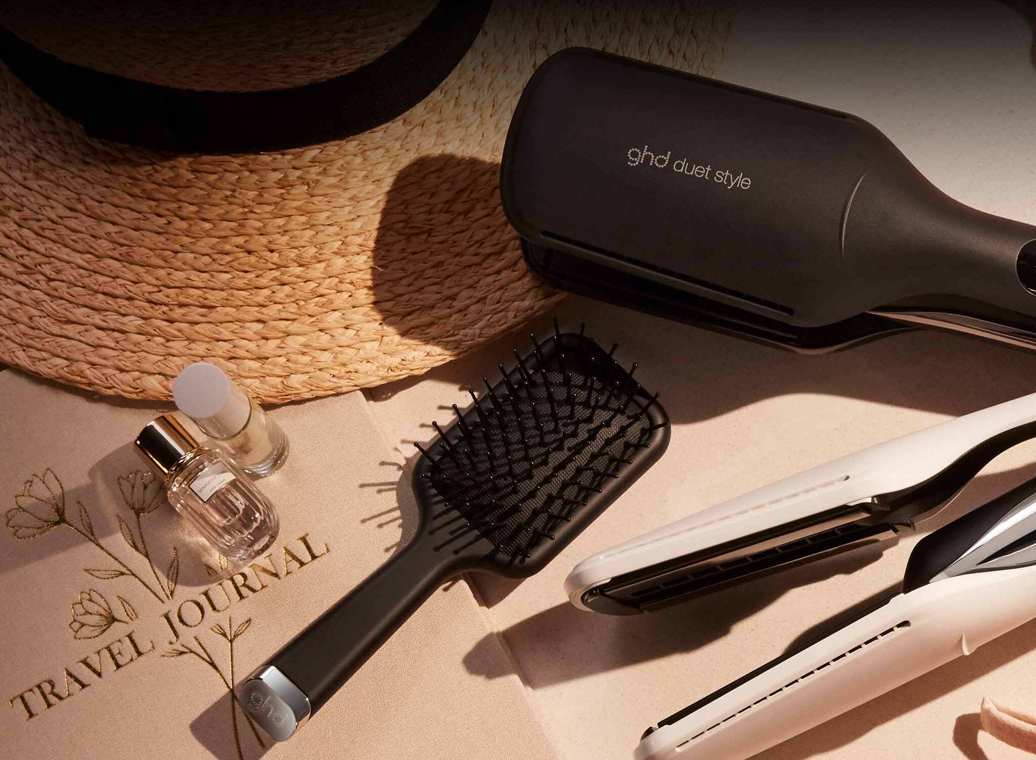 ghd duet style Air Styler mit Urlaubs Essentials