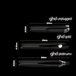 GHD UNPLUGGED® CORDLESS HAIR STRAIGHTENER IN MATTE BLACK